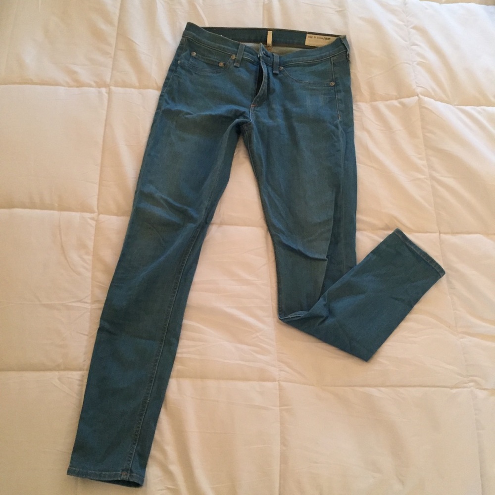 Rag & Bone high rise skinny jeans, 30